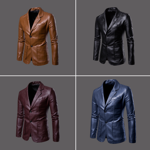 Avencea - Stylish Leather Jacket for Men