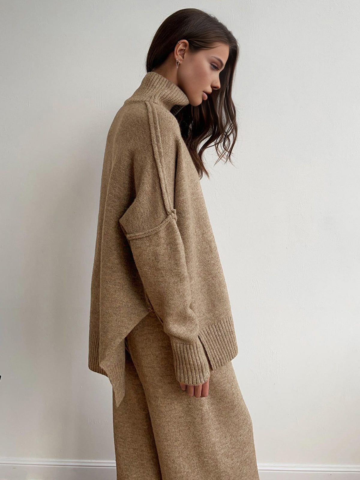 Lena | Soft Knit Turtleneck Lounge Set