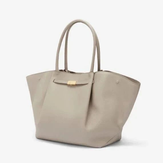 Avenari | Luxe Oversized Schoudertas met Gouden Sluiting
