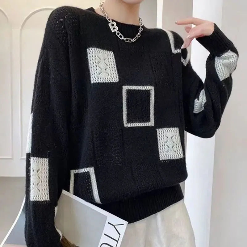 Bequemer Damenpullover mit modernem Design für Damen