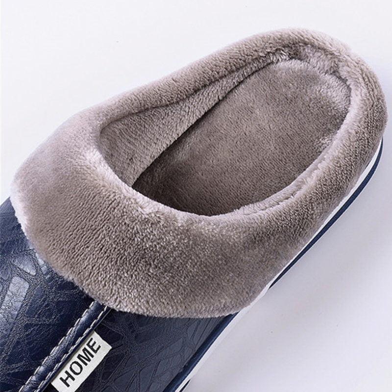 Heren Warme Huisslippers voor Winter