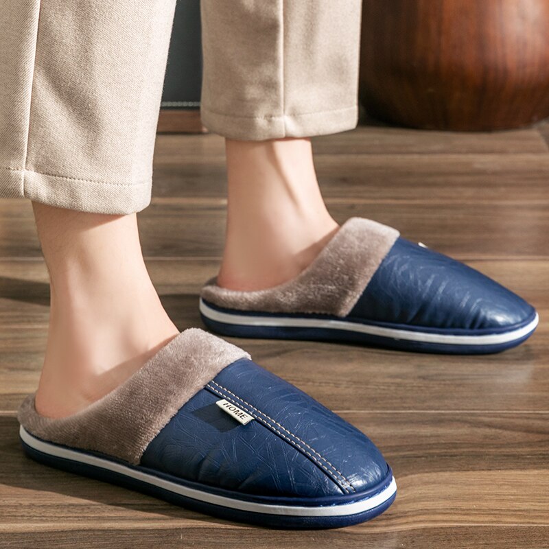 Heren Warme Huisslippers voor Winter