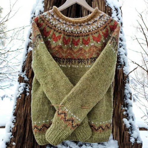 Elina CozyWool | Edler Pulloverlook