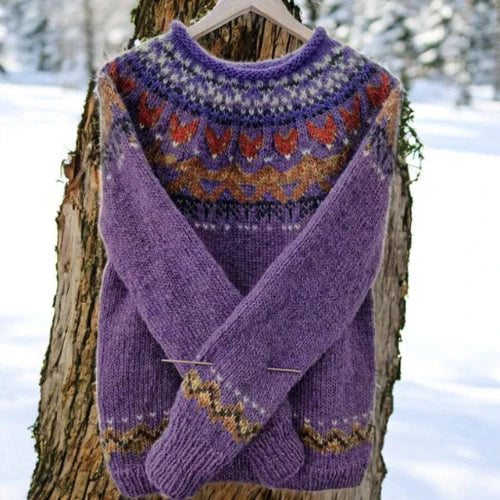 Elina CozyWool | Edler Pulloverlook