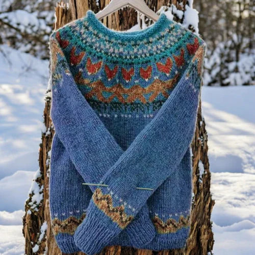 Elina CozyWool | Edler Pulloverlook
