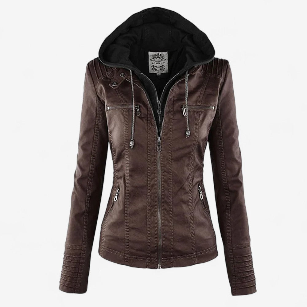 Amelie – Veste à capuche ajustable avec multiples poches