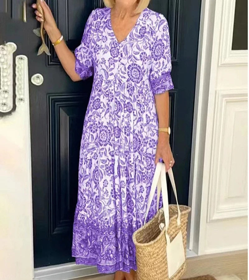 Isle | Boho Maxi Dress - Effortless Beauty