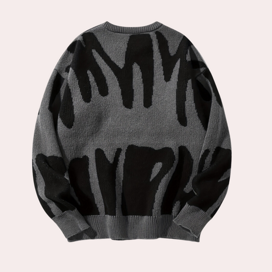 Jonas - Moderne sweater med stilrent design og lange ærmer