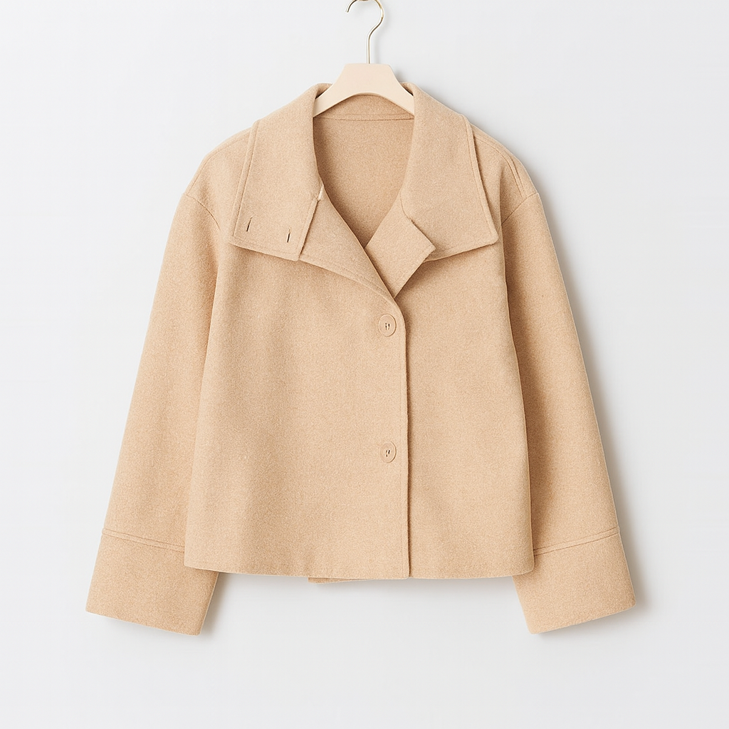 Cessie | Women's double-breasted short coat | Modern