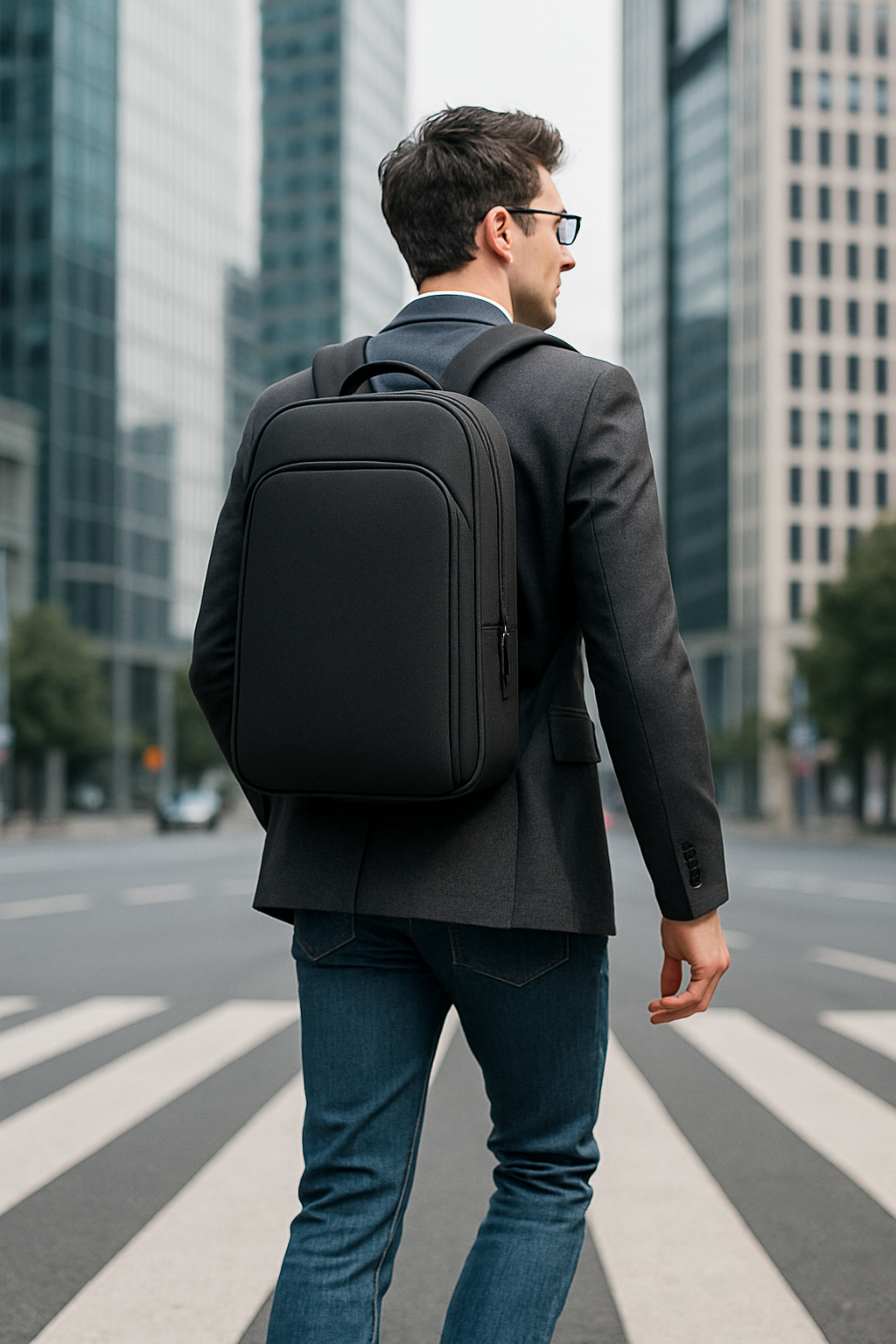 bags : Dunne Reistas voor Laptop - Blauw in van Pantinoshop
