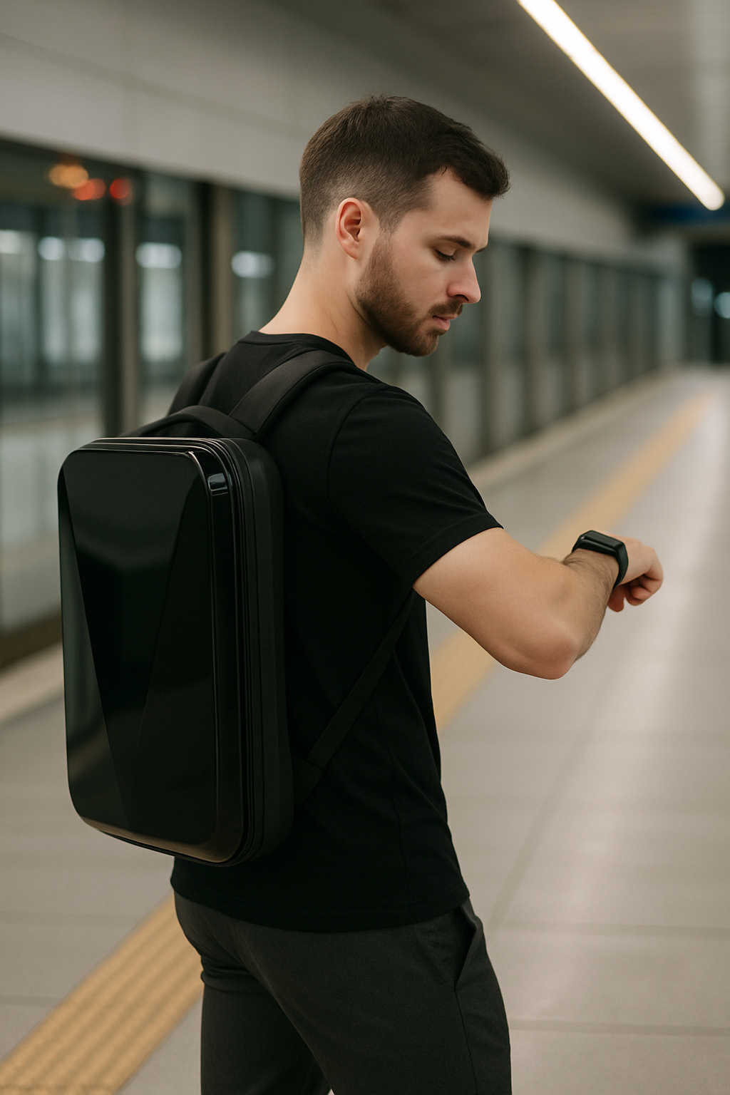 Zaino antifurto con guscio rigido per laptop - - Backpacks - Concept Palermo