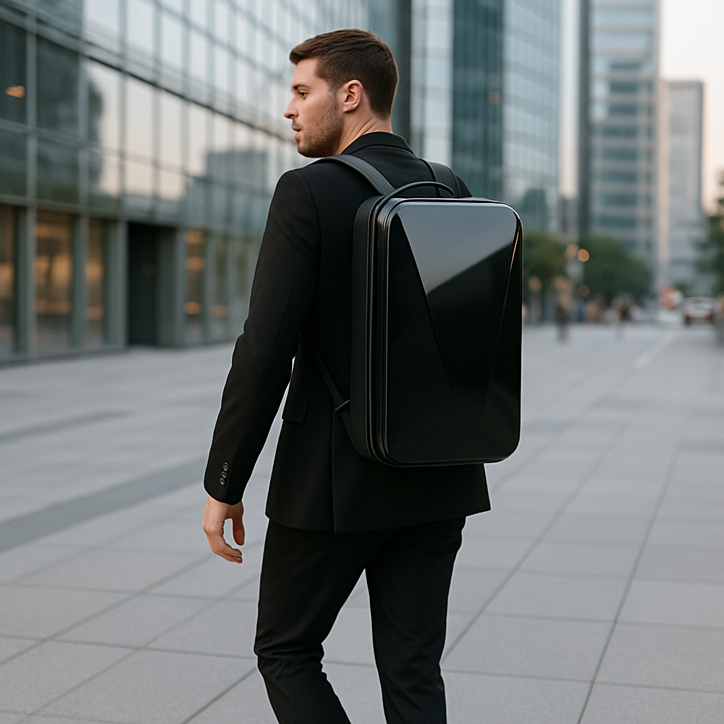 Zaino antifurto con guscio rigido per laptop - - Backpacks - Concept Palermo
