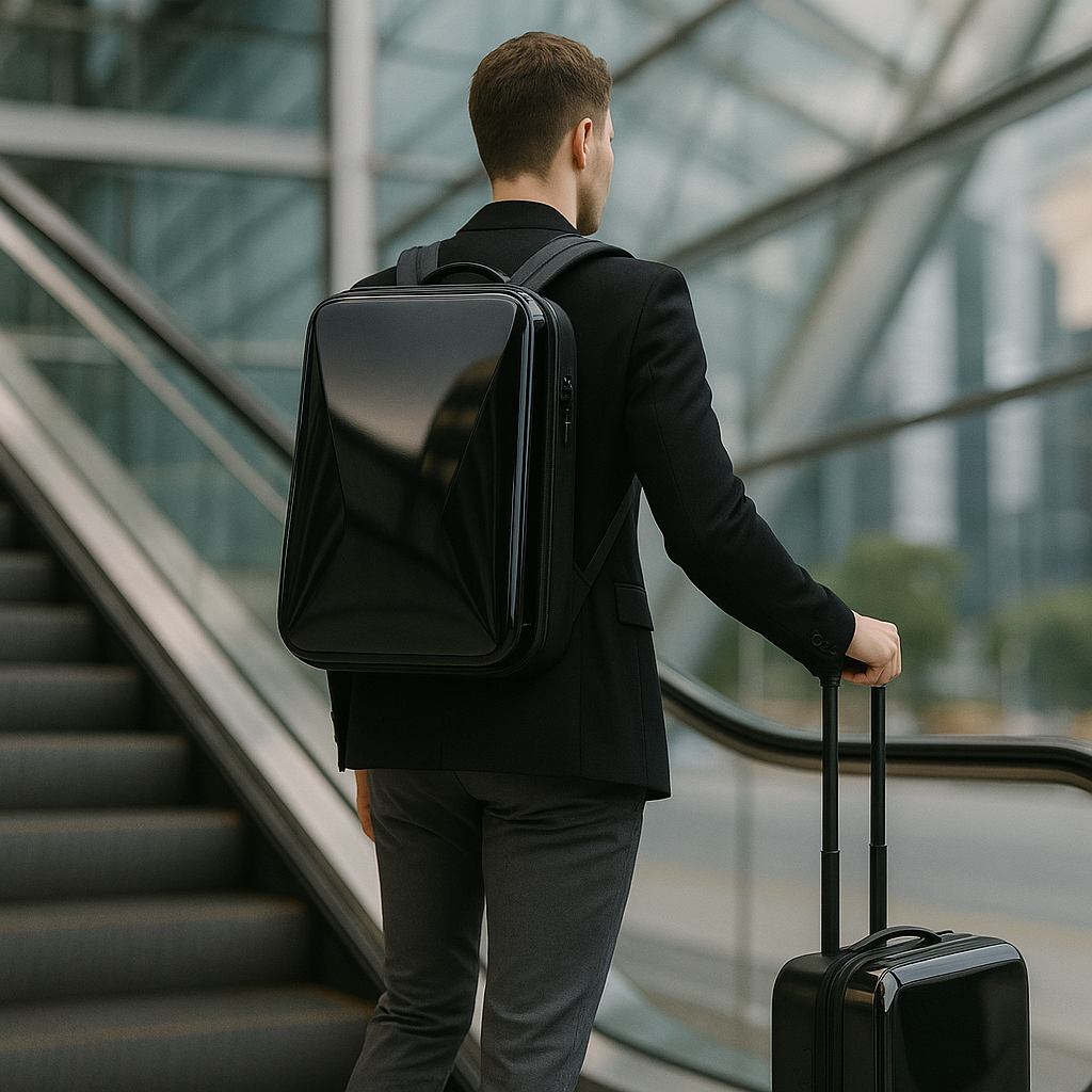 Zaino antifurto con guscio rigido per laptop - - Backpacks - Concept Palermo