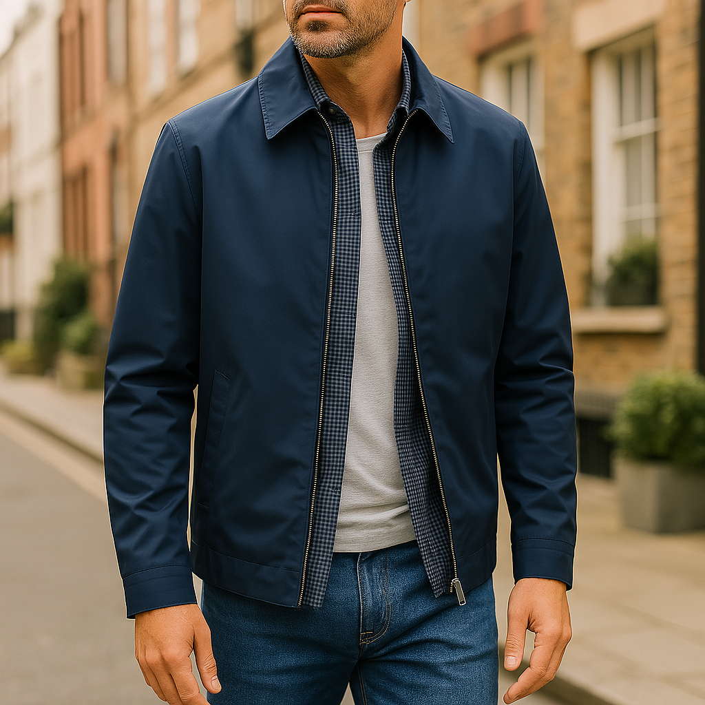 Bellivaro | Letvægtsjakke til Herre – Casual Windbreaker med Stil og Funktionalitet