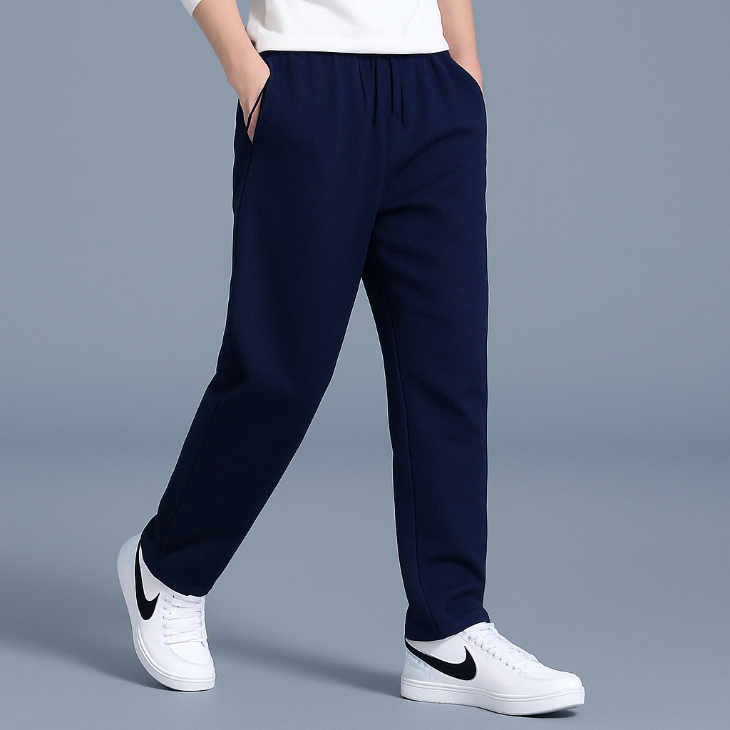 Larry Jogging Homme – Coton Premium avec Taille Ajustable, Coupe Moderne & Confort Respirant