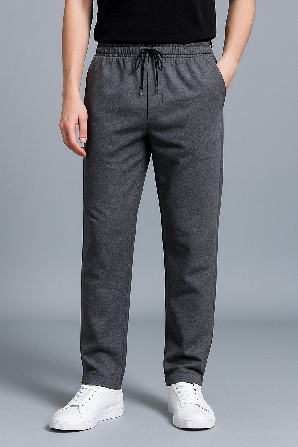 Larry Jogging Homme – Coton Premium avec Taille Ajustable, Coupe Moderne & Confort Respirant