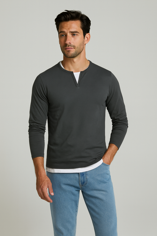 Nurozis | Premium Cotton V-Neck Jumper