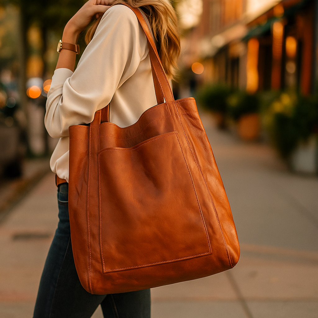 Parisfemme - Sac en cuir pour femme - Sac à main