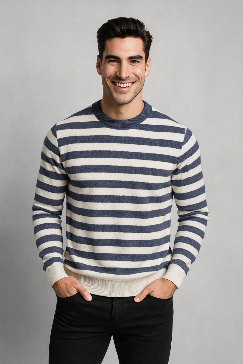 Nurozis | Mariner Wool Stripe Sweater