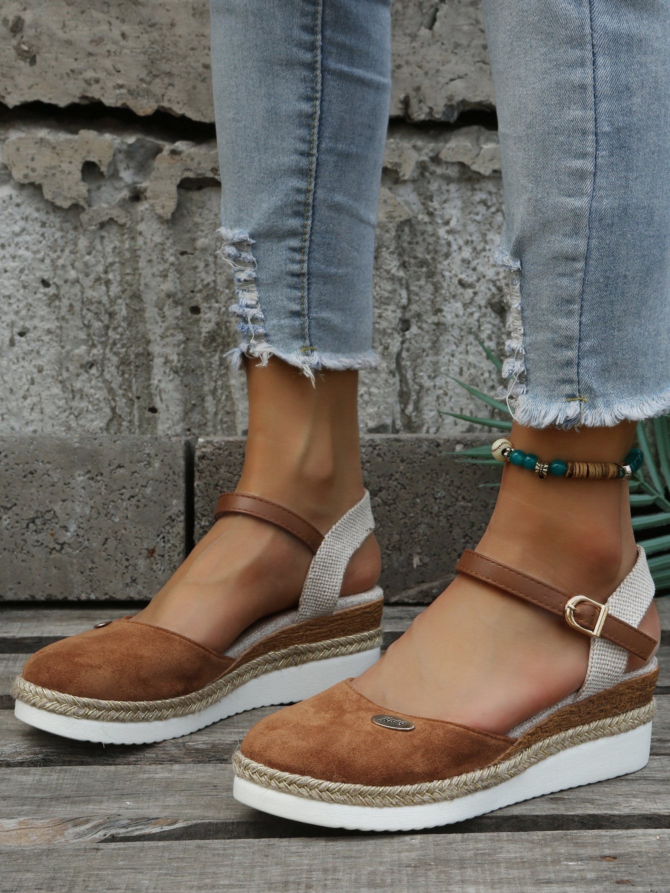 Orthopedic Espadrilles Women’s Stylish Leather Lightweight Breathable