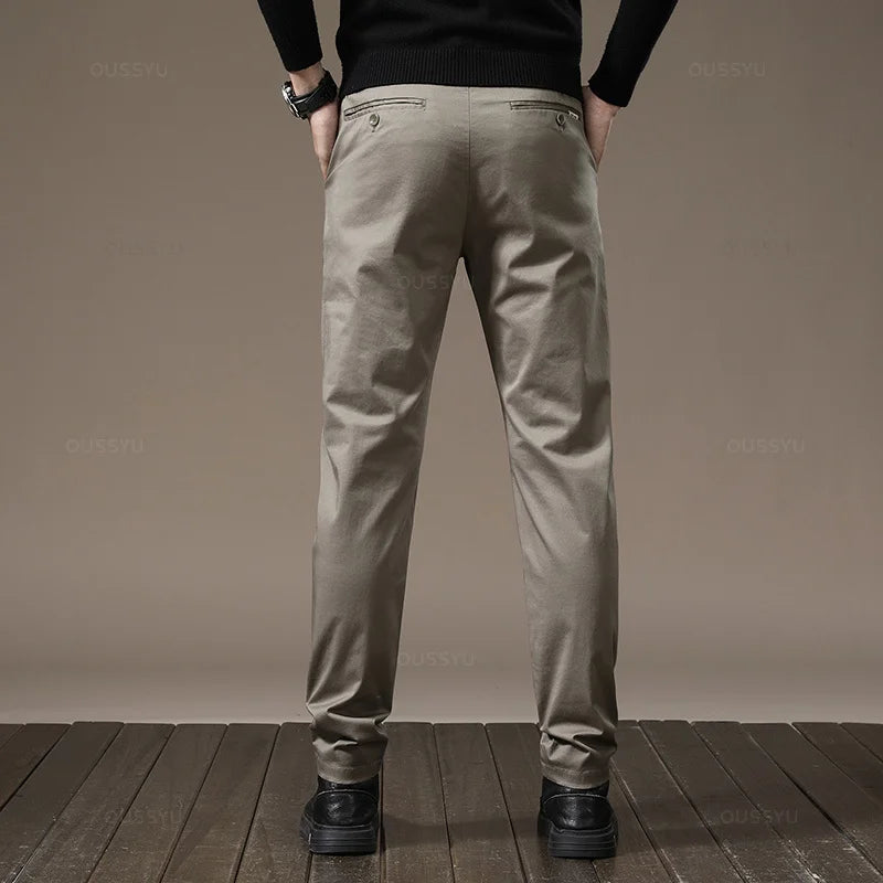 Chino Hose für Herren aus Baumwolle im modernen Schnitt