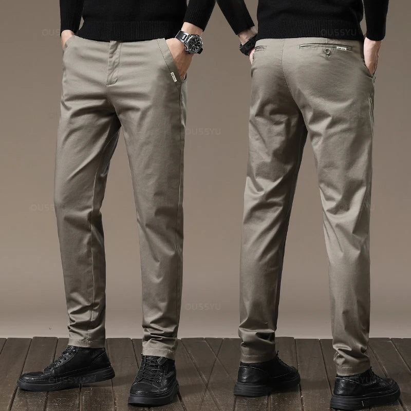 Chino Hose für Herren aus Baumwolle im modernen Schnitt