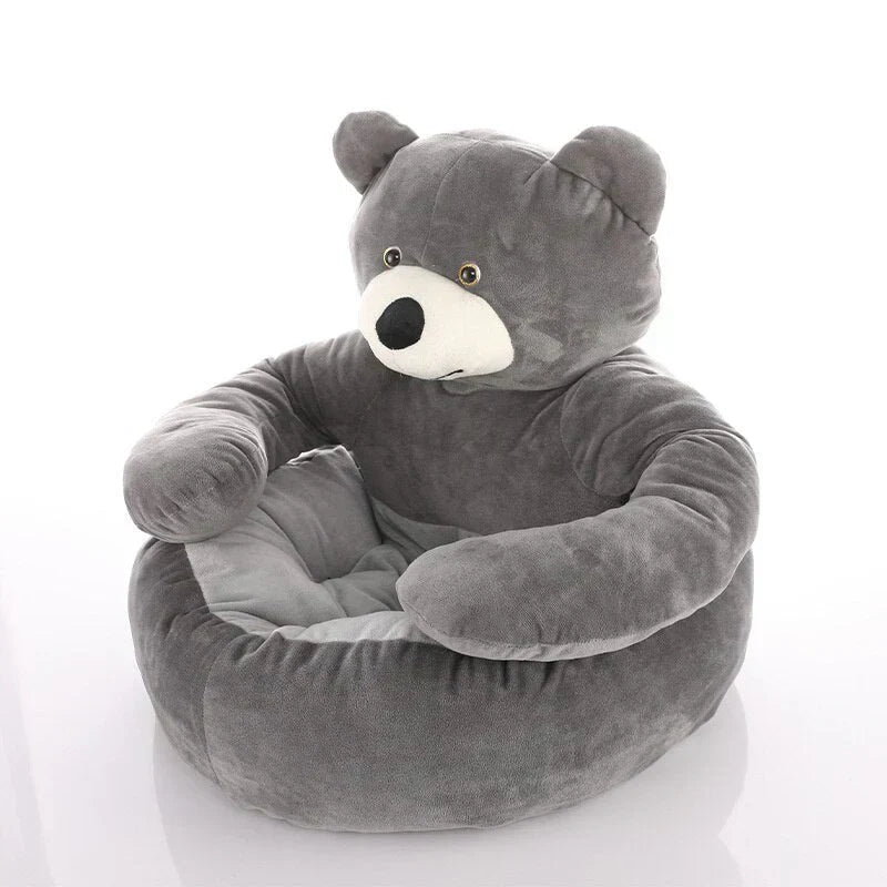 Cozy Pet Pillow with Teddy Bear Design for Cats and Small Dogs – Plush Cushion, Removable Washable Cover, Non-Slip Bottom 4
