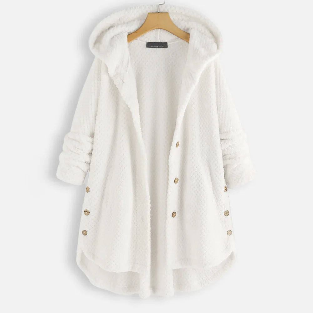 Damen Wintermantel mit Kapuze – Warm und Funktional, Praktische Taschen, Verschiedene Farben, Ideal für Kälte und Winteraktivitäten 2