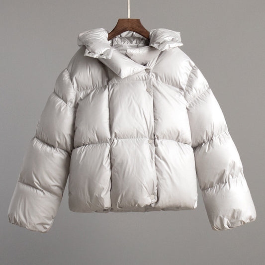Gewatteerde Winterjas met Capuchon voor Dames