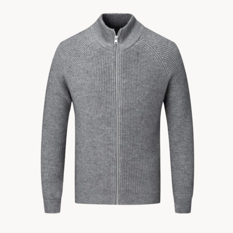 Bellivaro | Herre Cardigan med Lynlås