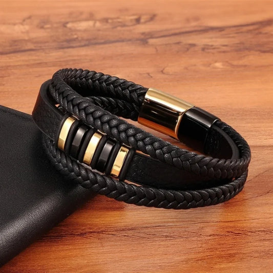 To My Son - Braided Bracelet Set