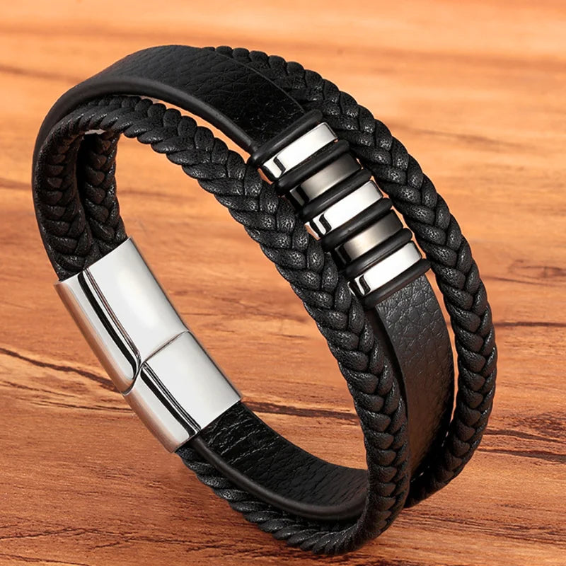 To My Son - Braided Bracelet Set
