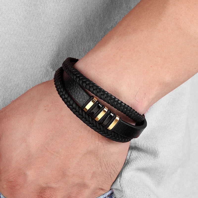 To My Son - Braided Bracelet Set