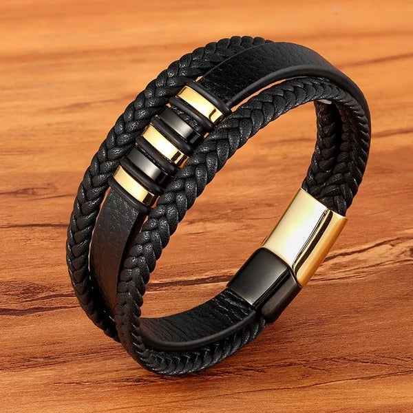 To My Son - Braided Bracelet Set