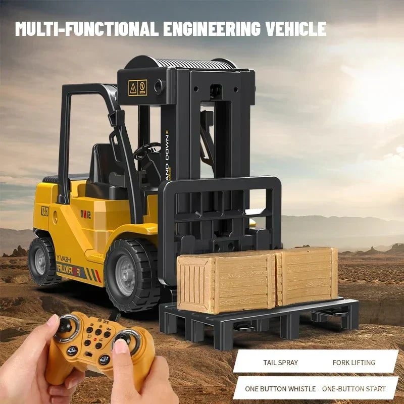 PlayMaster RC Heftruck – Realistisch Ontwerp met 6 Functies & Herlaadbare Batterij
