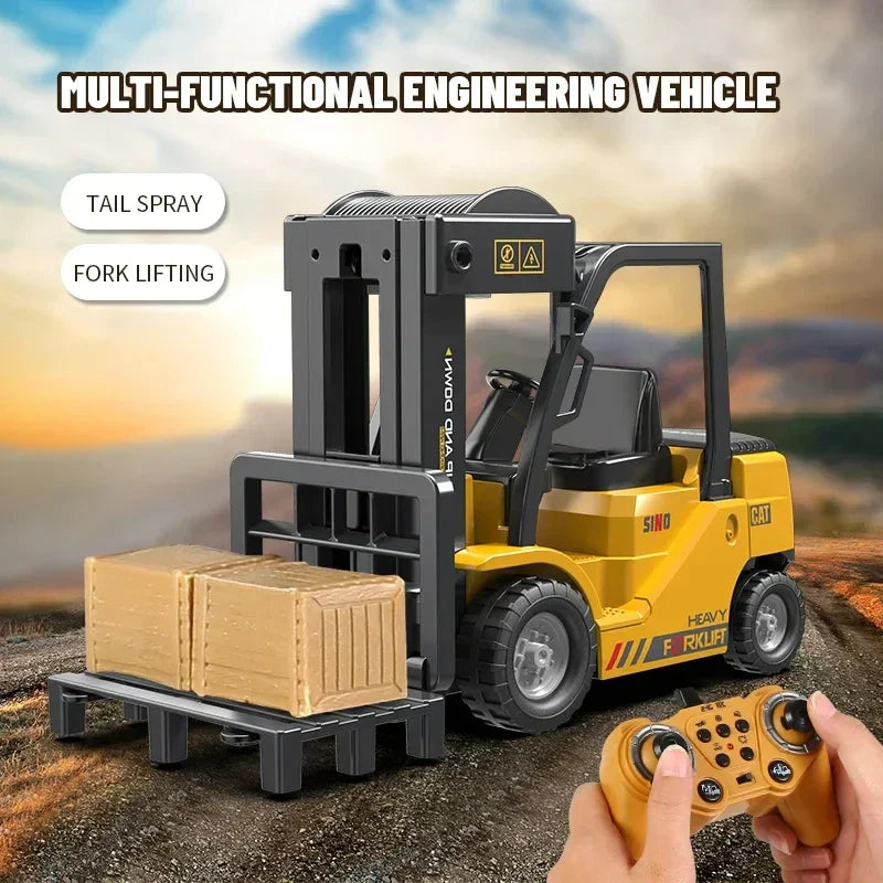 PlayMaster RC Heftruck – Realistisch Ontwerp met 6 Functies & Herlaadbare Batterij