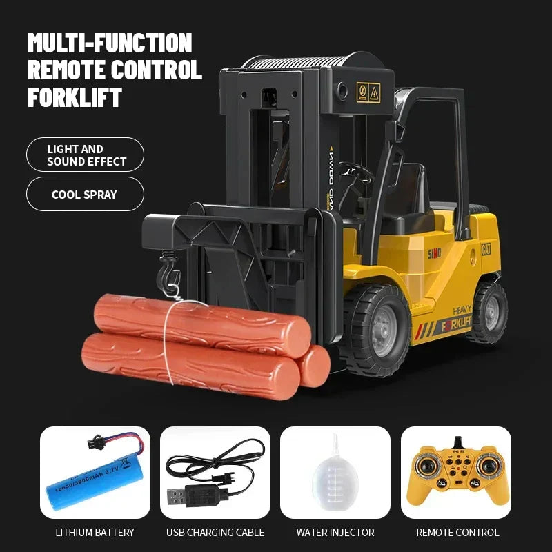 PlayMaster RC Heftruck – Realistisch Ontwerp met 6 Functies & Herlaadbare Batterij