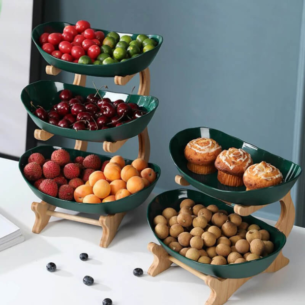 FruitWave Obstschale – Elegante Präsentation Für Obst Und Snacks 0