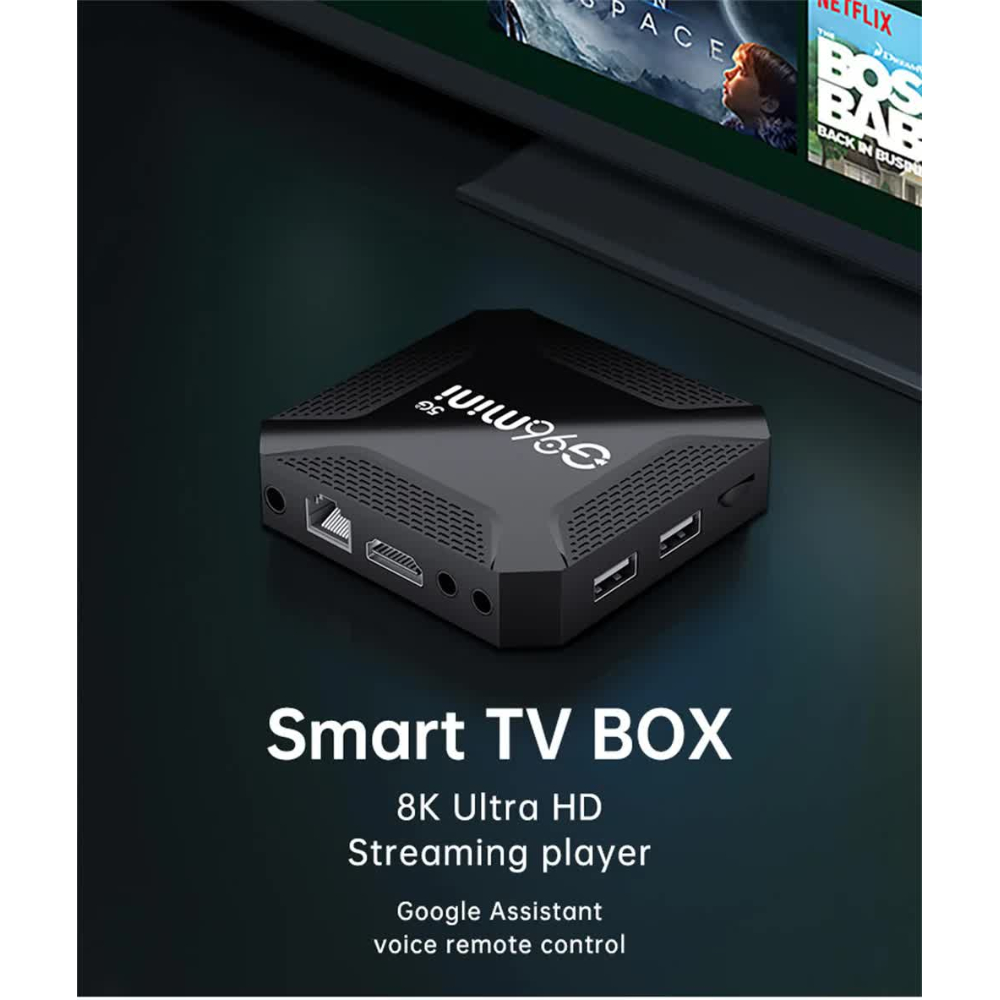 Elosung G96mini 5G Android Tv Box Rk3228 Processor 8K Hd 13.0 Wifi Smart Box(2G+16G)