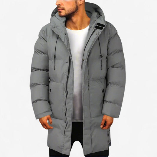 Zachary – Manteau avec Doublure, Longues Manches et Poches à Fermeture Éclair