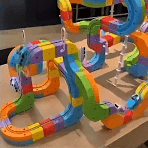 Tracki - Magnetische 3D Treinbaan Bouwset