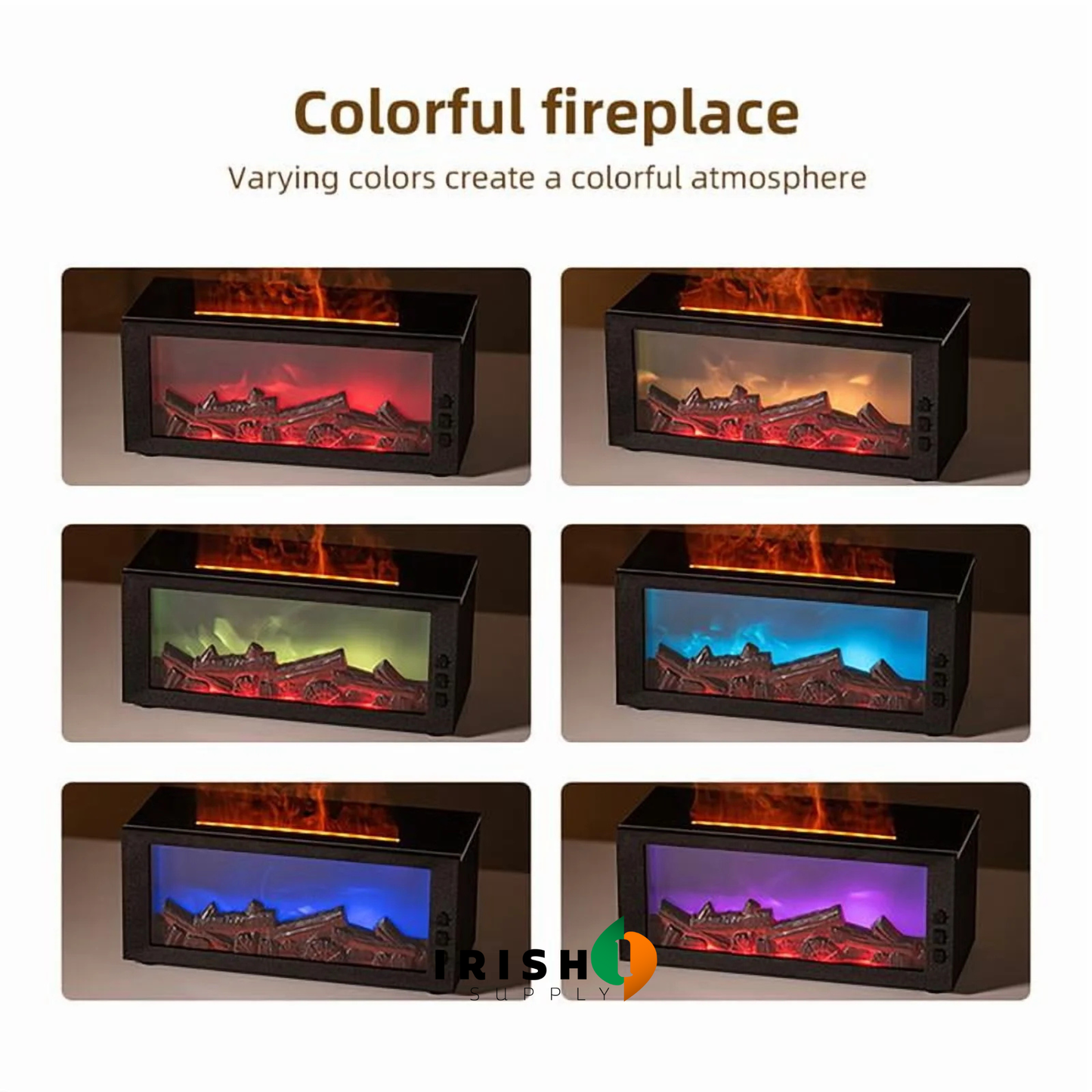 GLOWMIST Color Flame Aromatherapy Humidifier