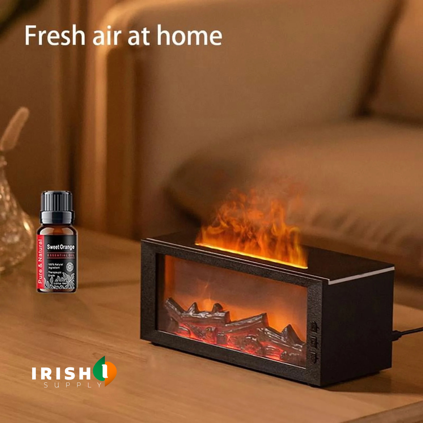 GLOWMIST Color Flame Aromatherapy Humidifier