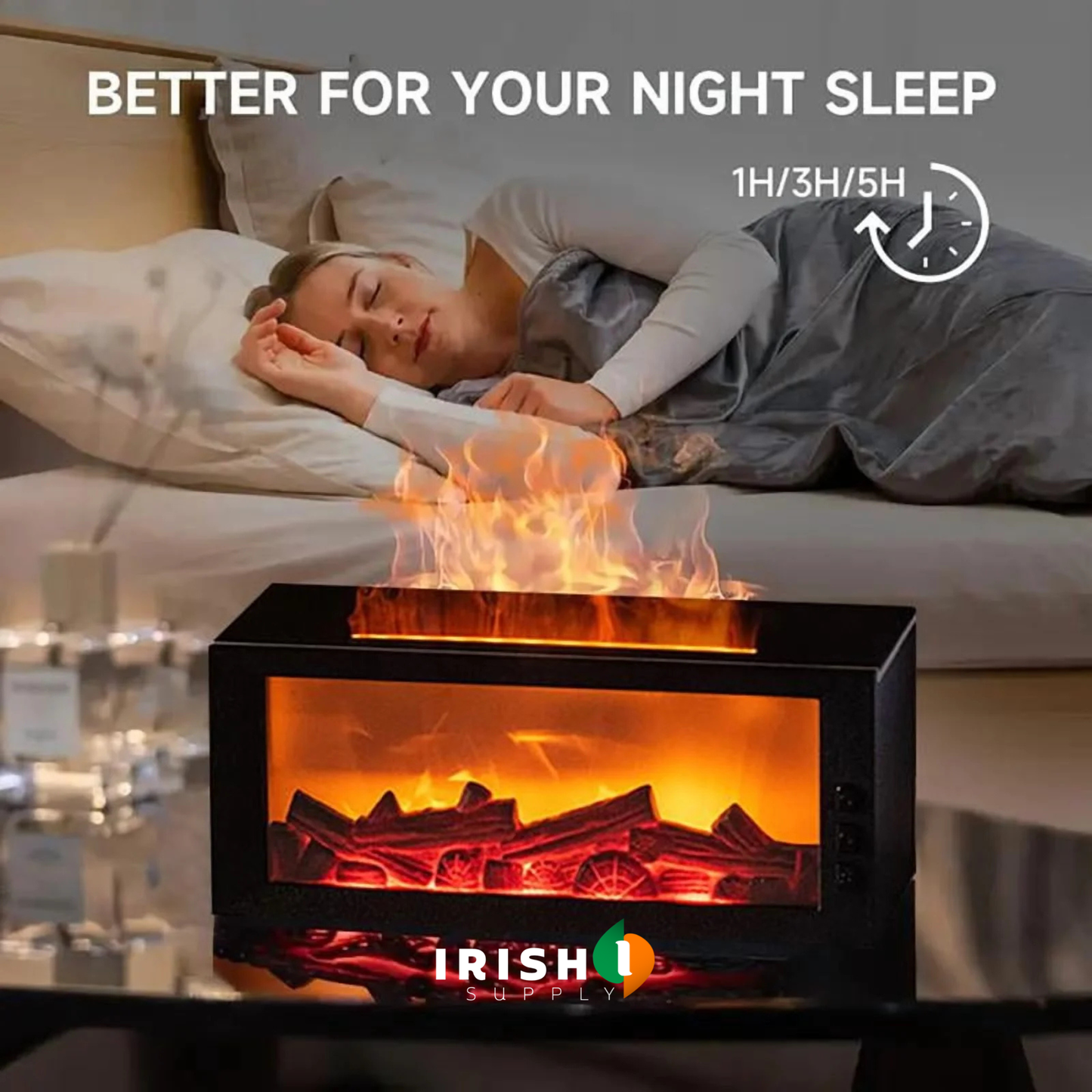 GLOWMIST Color Flame Aromatherapy Humidifier