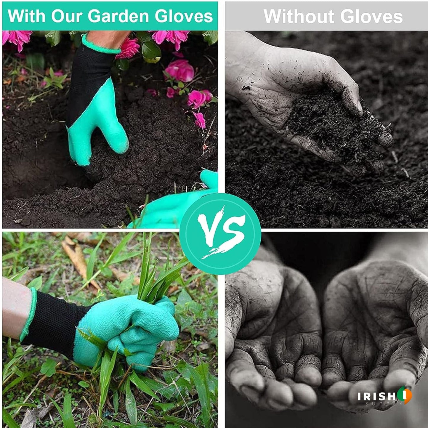 GREENZOR Gardening Claw Gloves
