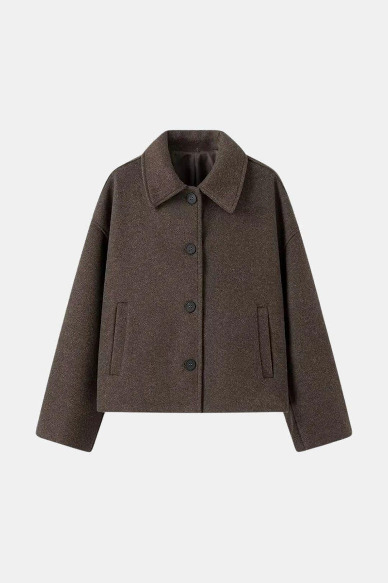 Gayle – Textured Wool Blend Jacket