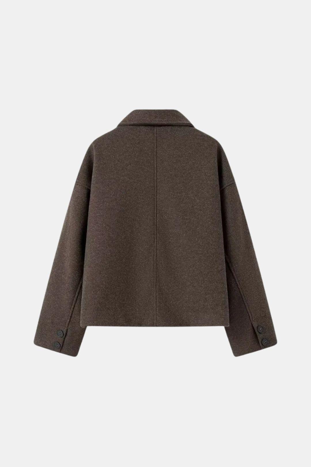 Gayle – Textured Wool Blend Jacket