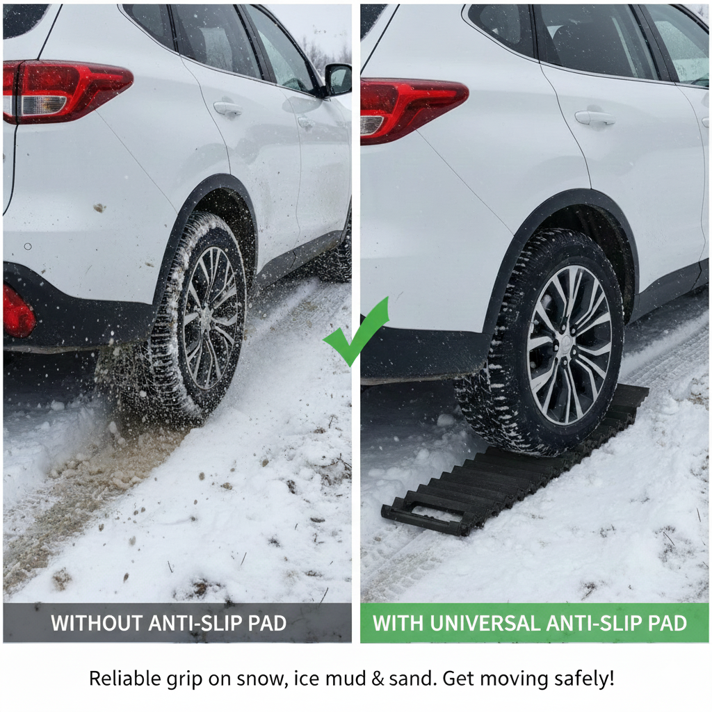 WheelGrip™ - Portable Non-Slip Anti-Skid Car Wheel Pad