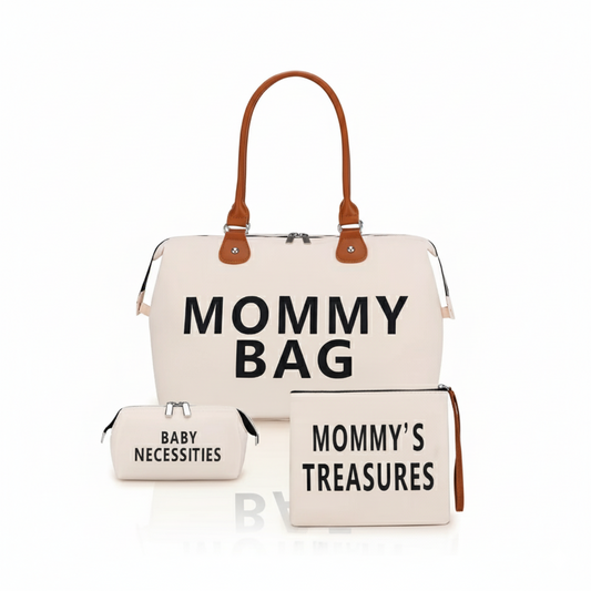 CarryAll – 3-Delige Mama Tas Set – Stijlvolle Complete Luiertas Oplossing