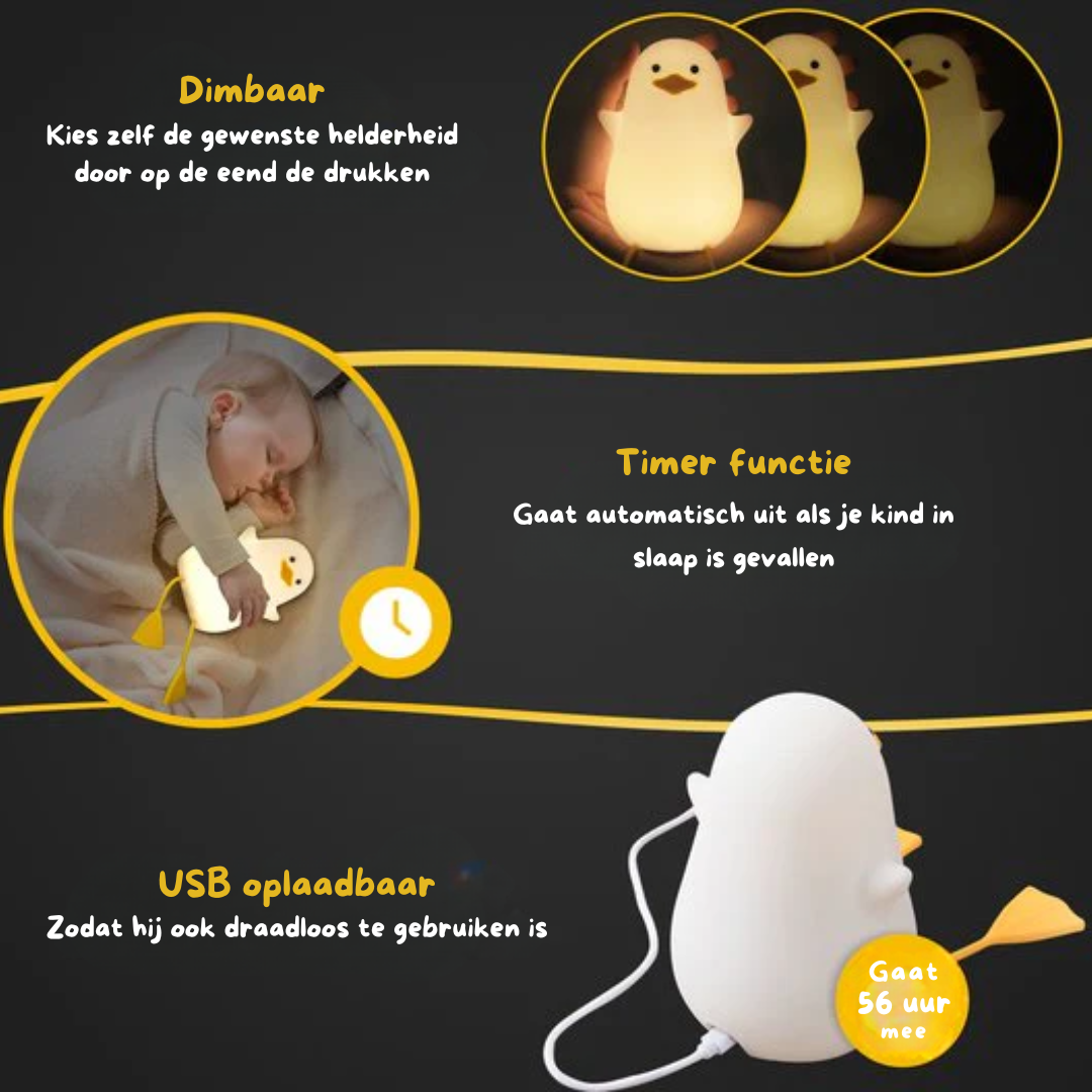 GlowBuddy - Nachtlampje - Panda